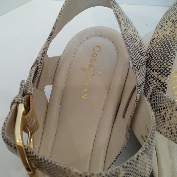 Cole Haan snake print sandals - Picture 4 of 13